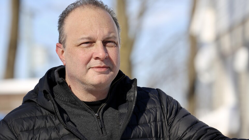 Éric Tremblay, 49 ans, est la première personne à avoir reçu un diagnostic de COVID-19 dans la grande région de Québec.