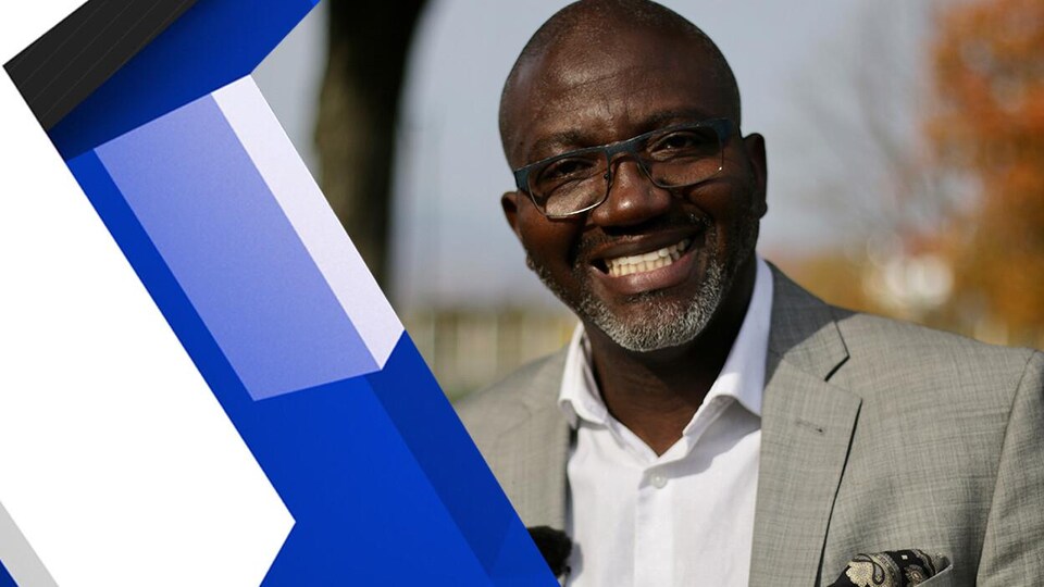 Elhadji Mamadou Diarra, souriant.