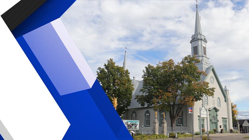 L'église de Saint-Augustin-de-Desmaures en automne.