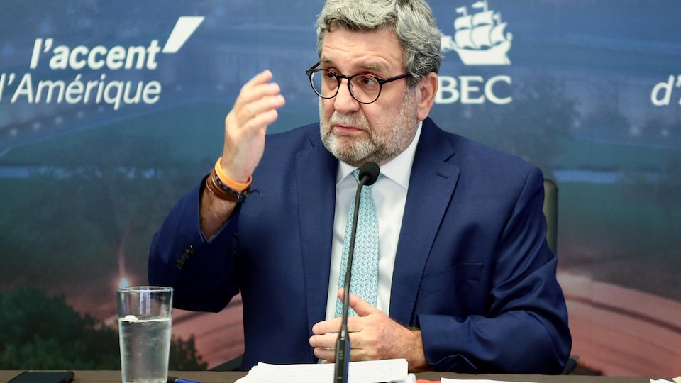 Le maire de Québec, Régis Labeaume.