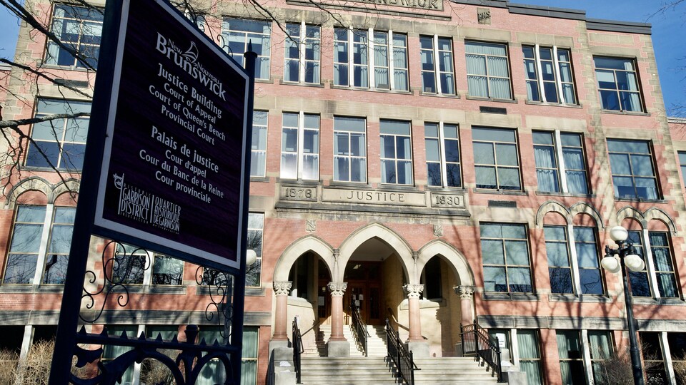 La cour provinciale à Fredericton.