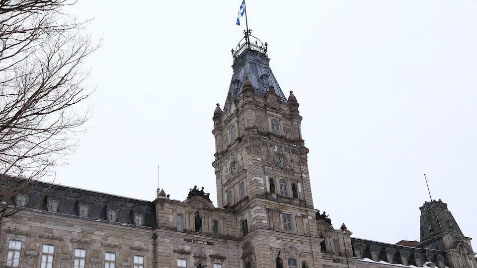 Le bâtiment du Parlement à Québec