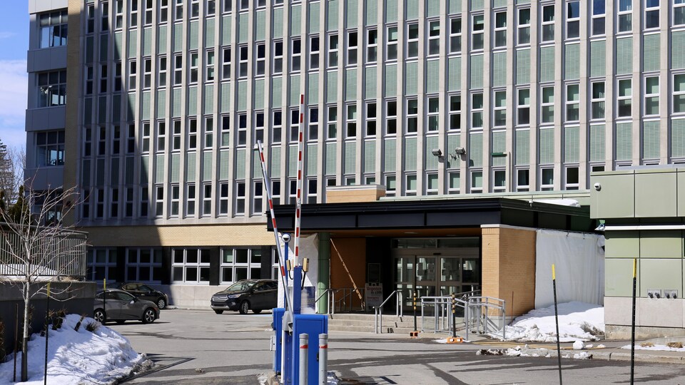 L'hôpital Jeffery Hale à Québec, le 31 mars 2020