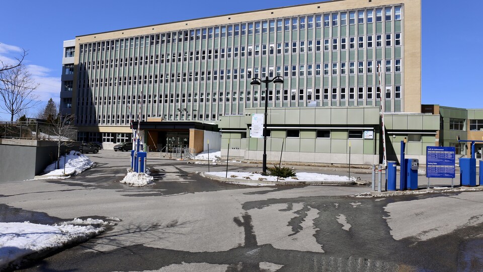 L'hôpital Jeffery Hale à Québec, le 31 mars 2020