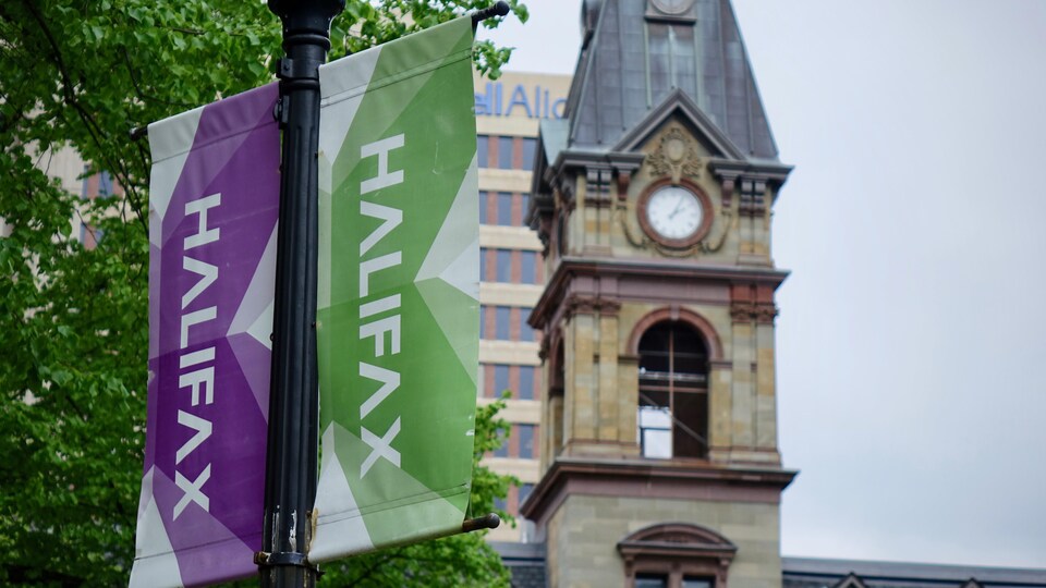 L'hôtel de ville d'Halifax.