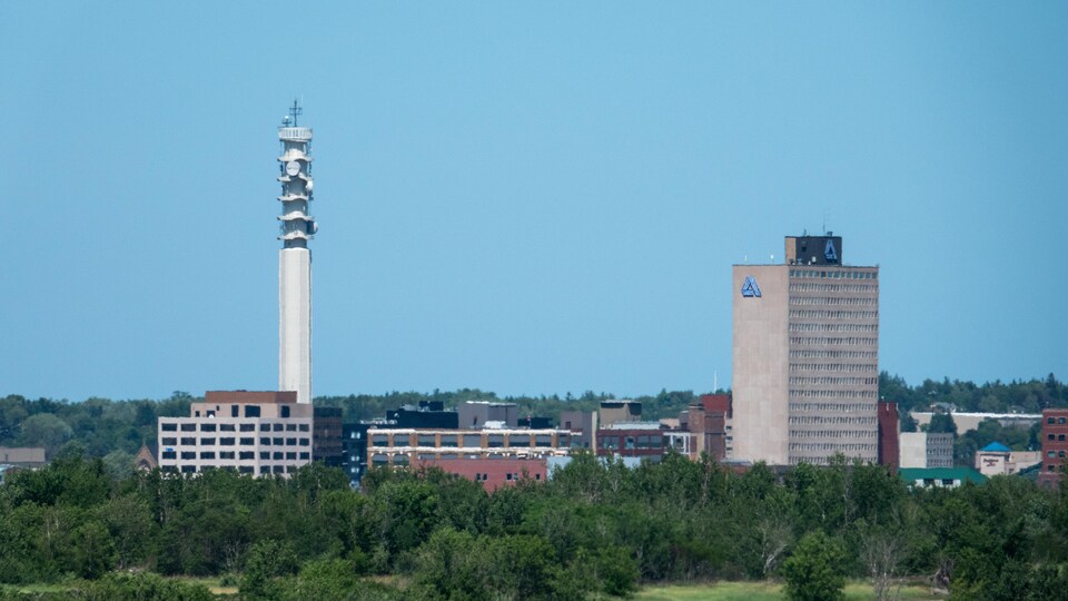 Le centre-ville de Moncton