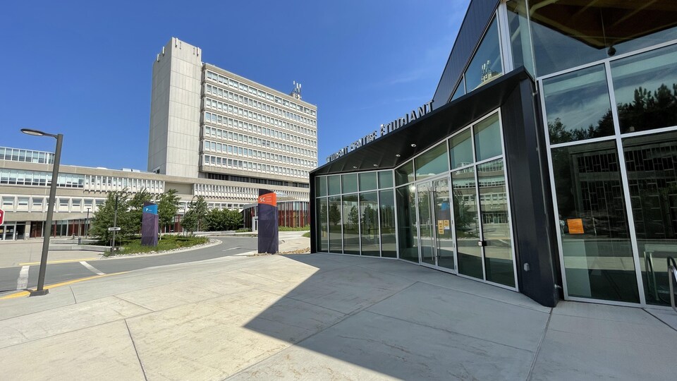 Le campus de l'Université Laurentienne.
