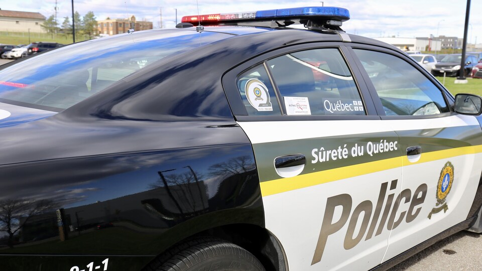 Un véhicule de la Sûreté du Québec.