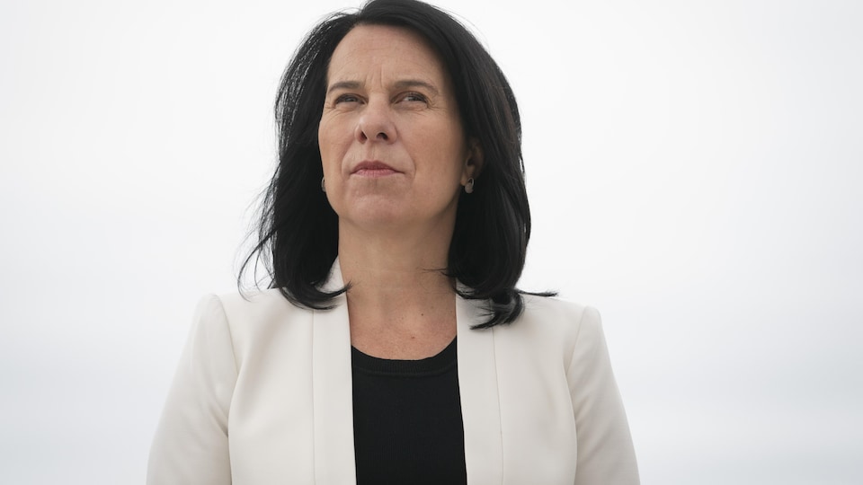 Portrait de la mairesse de Montréal Valérie Plante.