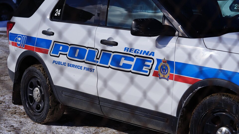Une voiture de police du Service de Police de Regina