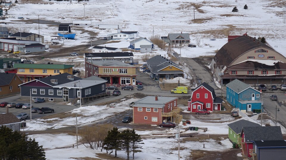Vue sur le village