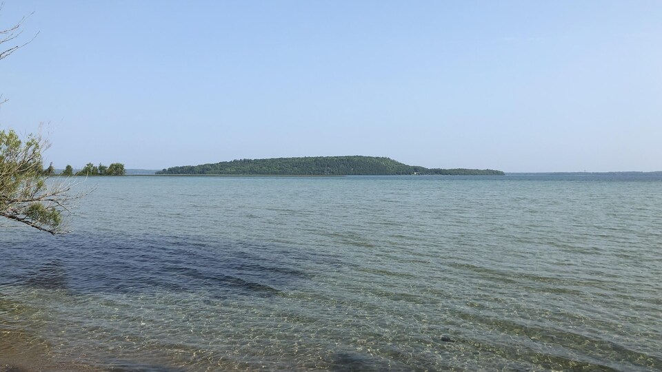 Le lac Mindemoya, sur l'île Manitoulin.