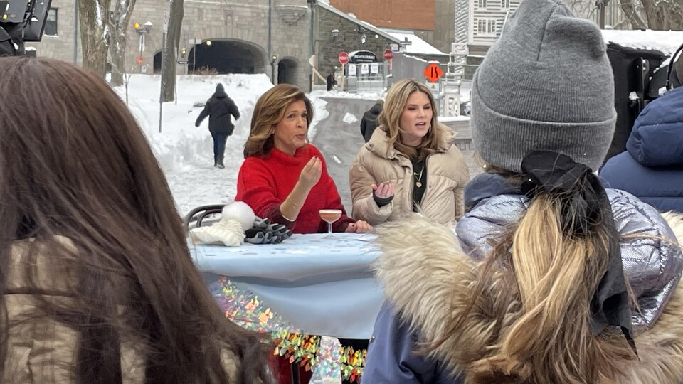 Tournage de «Today with Hoda and Jenna» 