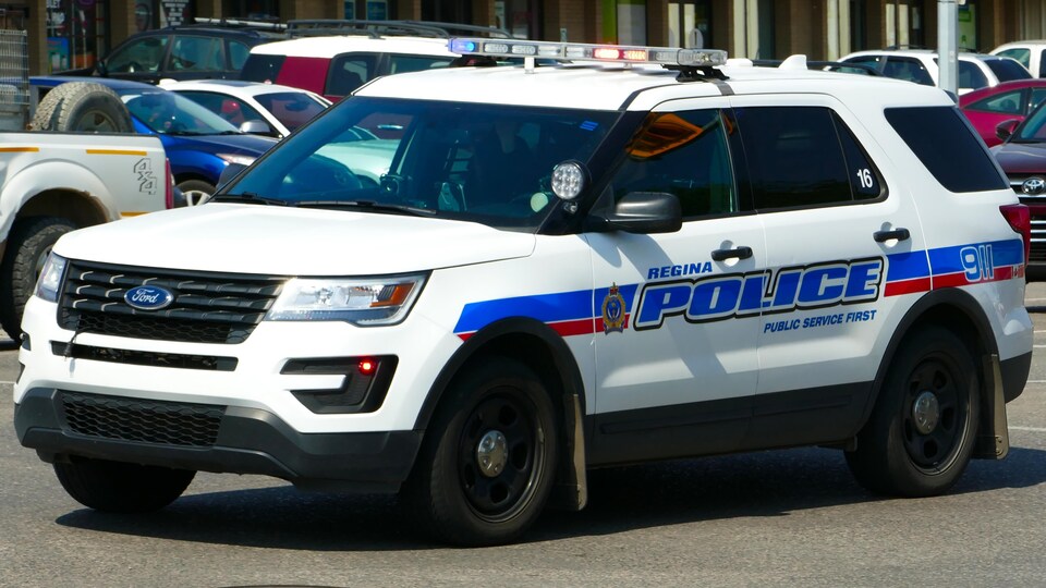Une auto-patrouille du Service de police de Regina.