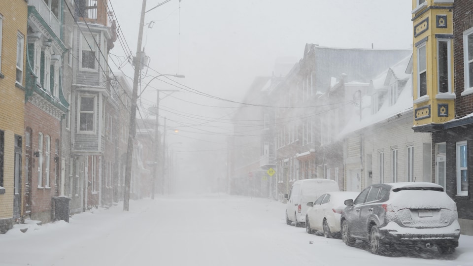 De la neige sur Québec mardi RadioCanada.ca