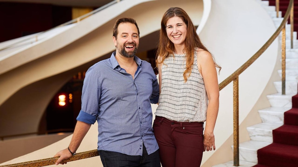 La baryton Étienne Dupuis et la soprano Nicole Car