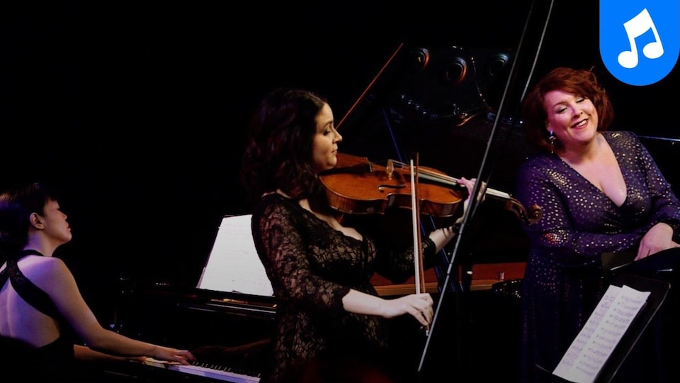 La contralto Marie-Nicole Lemieux et l'altiste Marina Thibeault en concert intime au studio 12.