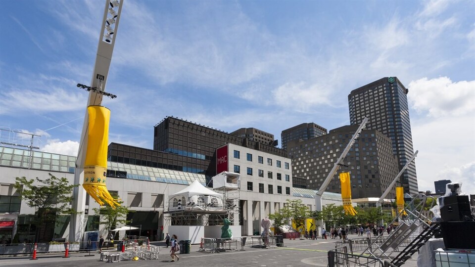 Le Quartier des spectacles à Montréal