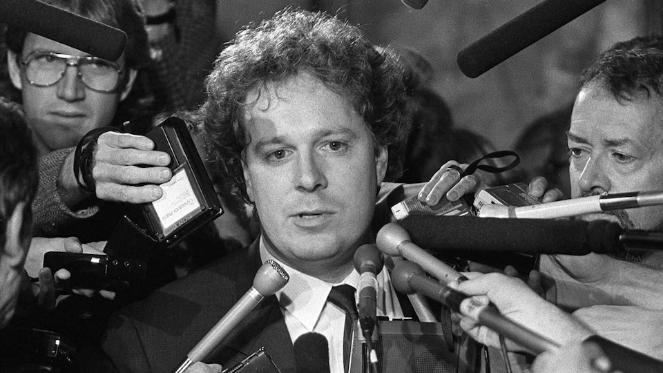 Jean Charest, le 26 septembre 1988