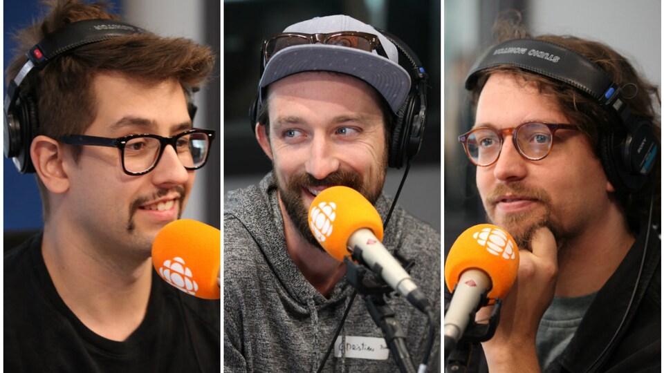 3 des 6 musiciens Les Frères Ouellette