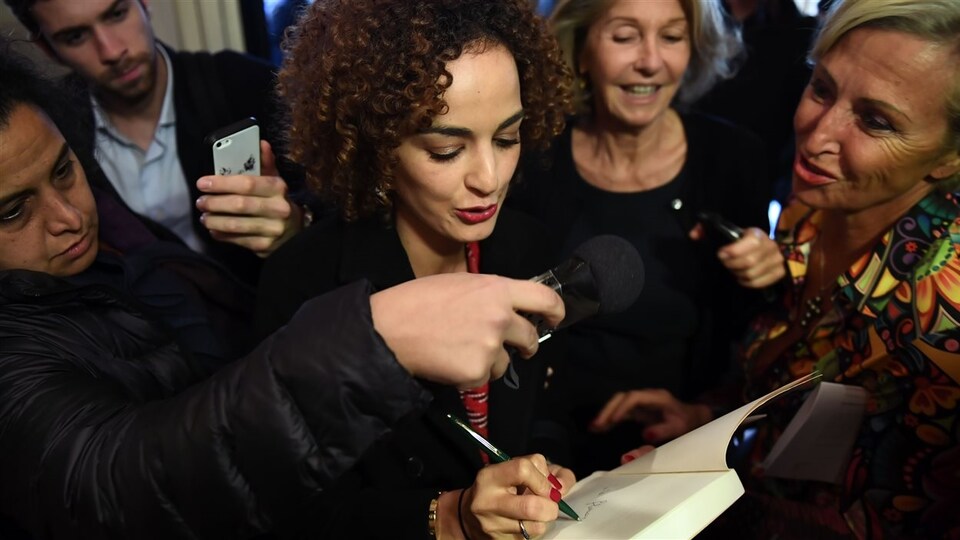 Leïla Slimani, lauréate du prix Goncourt 2016
