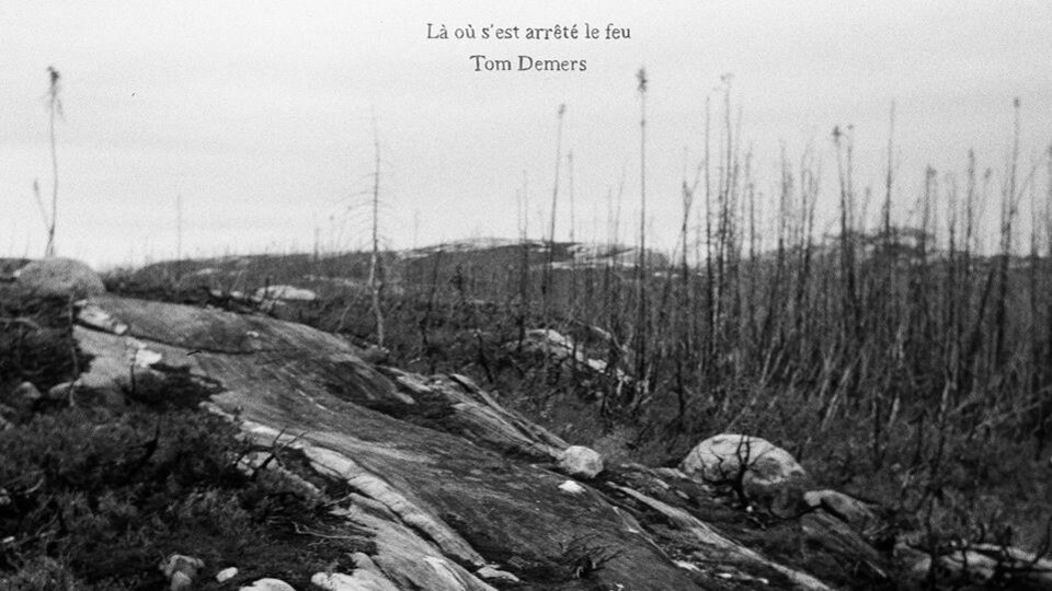 Couverture de l'album Là où s'est arrêté le feu de Tom Demers