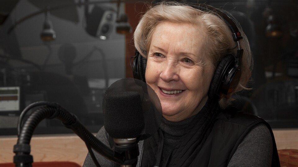 La comédienne Andrée Lachapelle