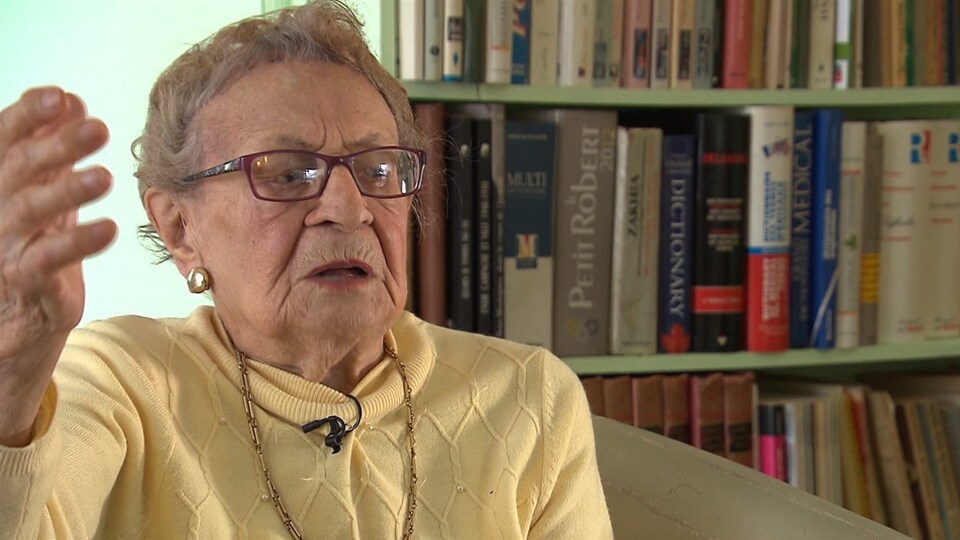 Annette Côté-Savoie a 105 ans.