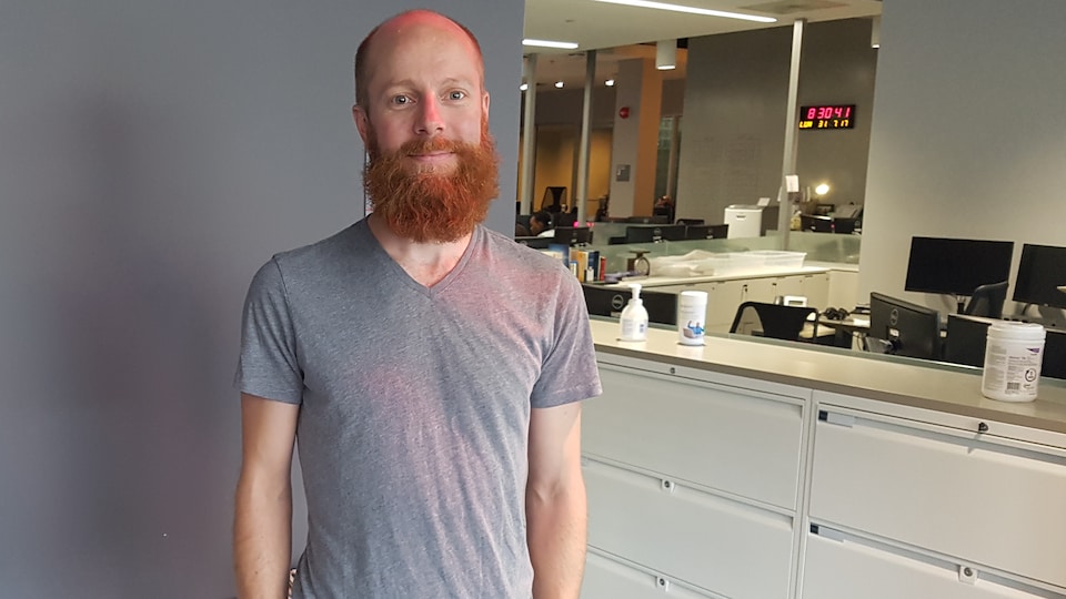 Anthony Machum est président du conseil d'administration de Sudbury Shared Harvest. L'organisme récupère fruits et légumes en trop pour les distribuer à ceux dans le besoin.
