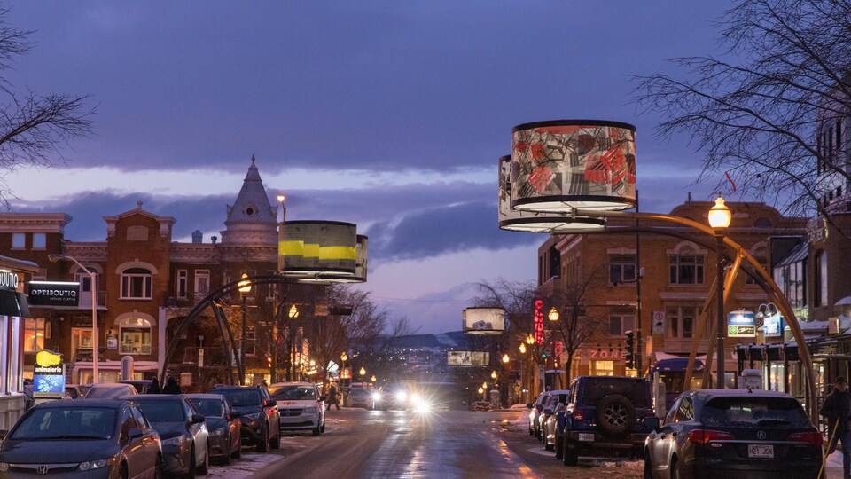Réaménagement de la rue Cartier entrevue avec JeanPierre Bédard C