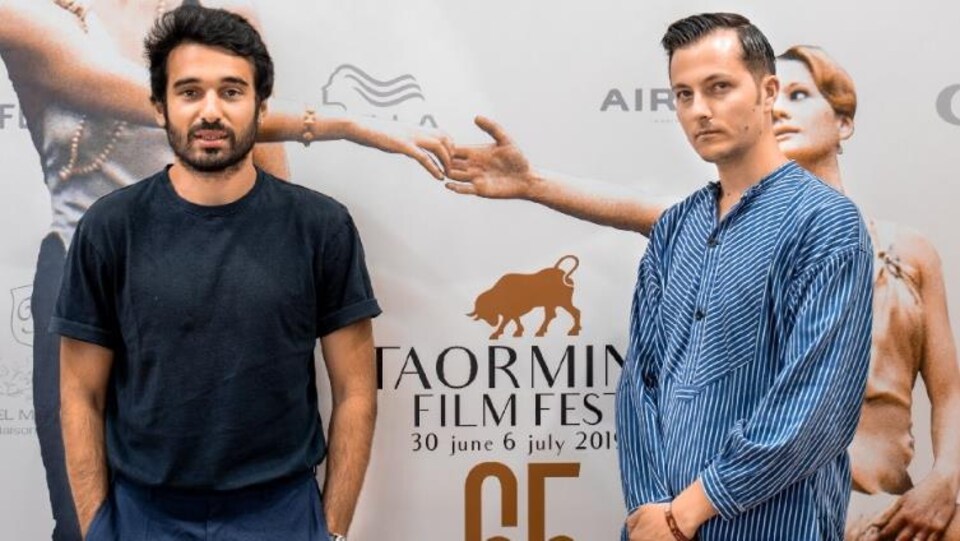Syrus Shahidi, acteur et Julien Paolini, réalisateur du film Amare Amaro