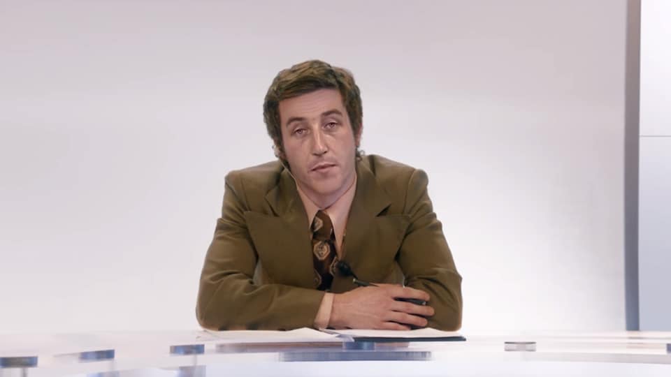 Bernard Derome en 1970.