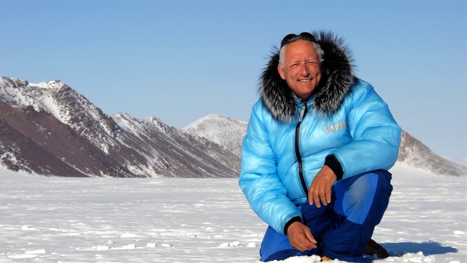 L'explorateur et alpiniste Bernard Voyer.