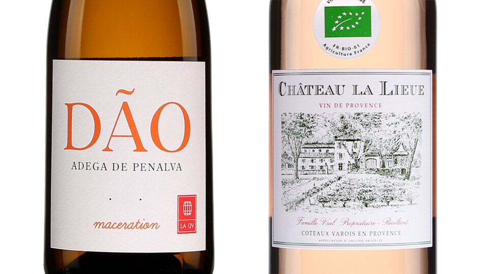 Gros plan sur les bouteilles sélectionnées par la Master Sommelier Élyse Lambert.