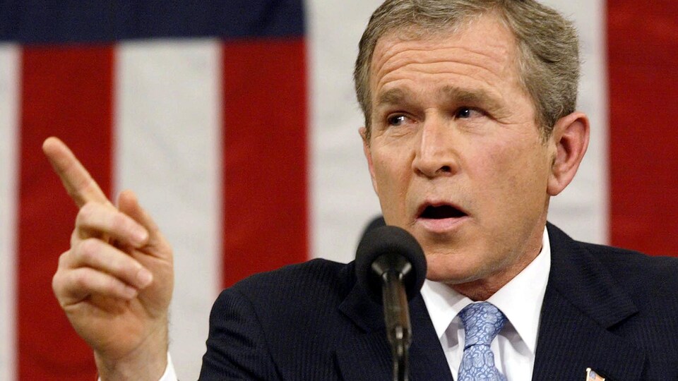 George W. Bush, lors de son discours sur l’état de l’Union, le 29 janvier 2002 