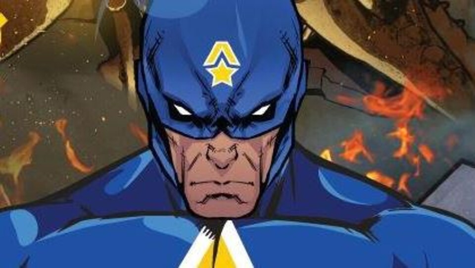 La bande dessinée Capitaine Acadie de Daniel et Dany Bouffard