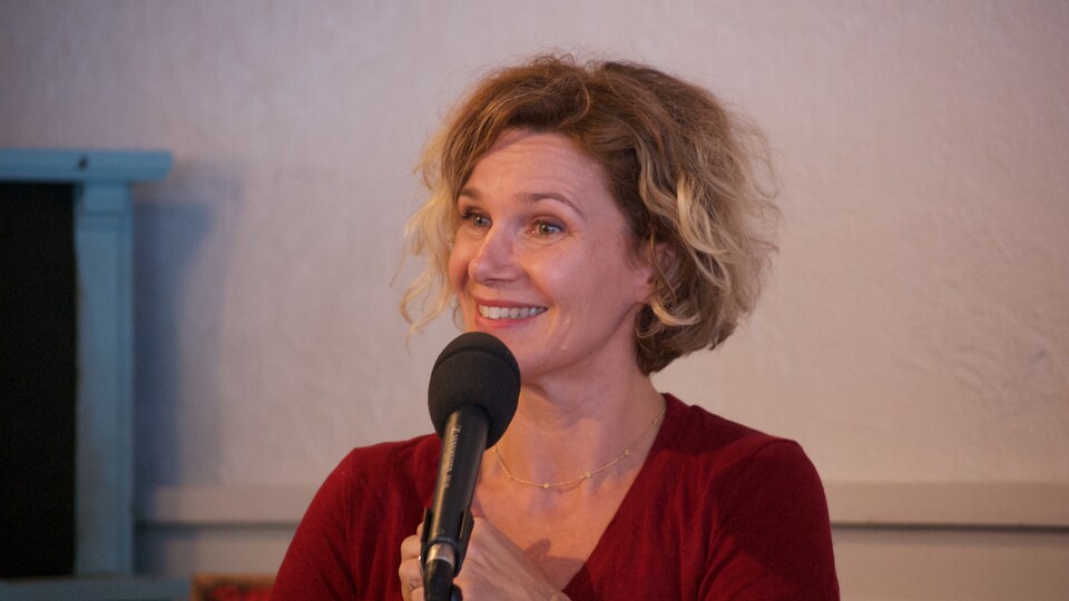 Caroline Dumas en entrevue à On n'est pas sorti de l'auberge