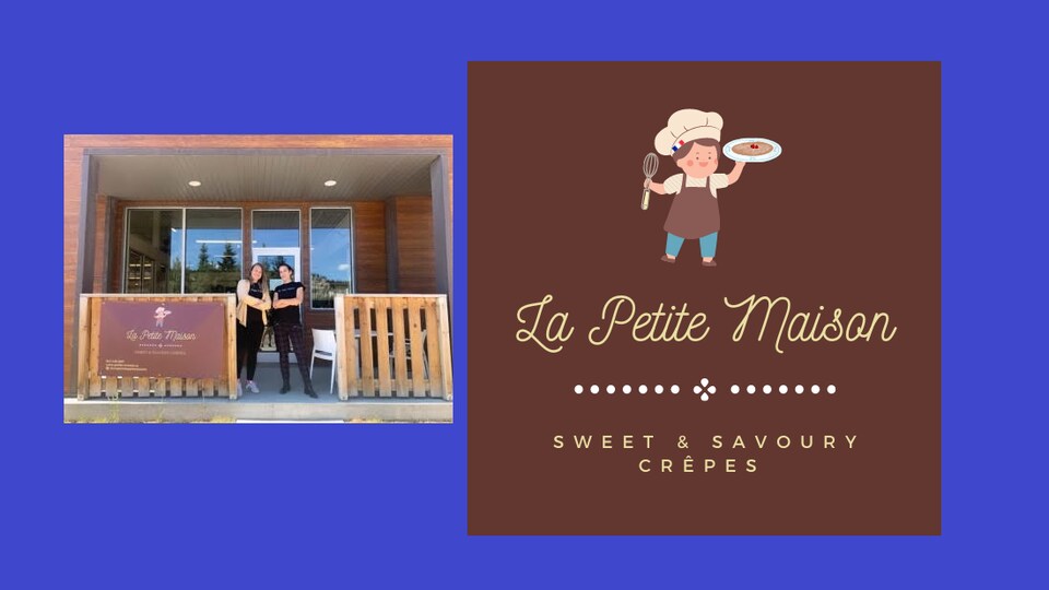 Emilie Morin et Edwine Lemon de la crêperie LA PETITE MAISON à Whitehorse.