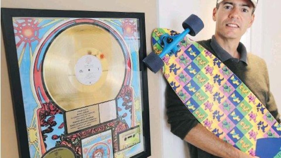 David Hardy Lemieux, archiviste officiel du groupe The Grateful Dead.