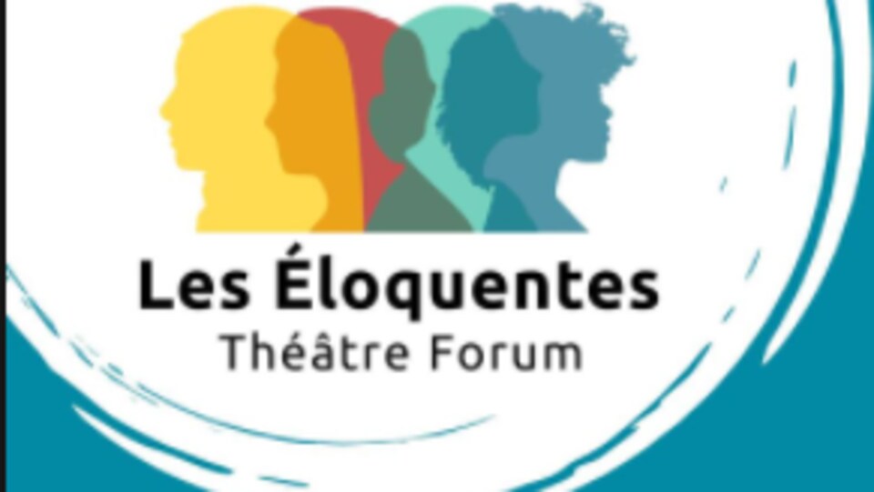 L'affiche du théâtre-forum Les Éloquentes.