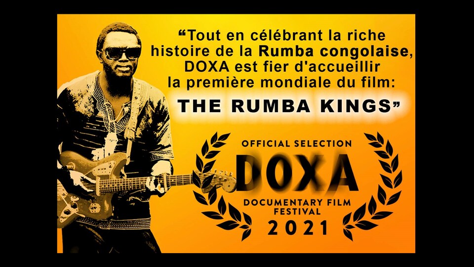 L'affiche du documentaire 'Rumba Kings' d'Alan Brain Delgado.