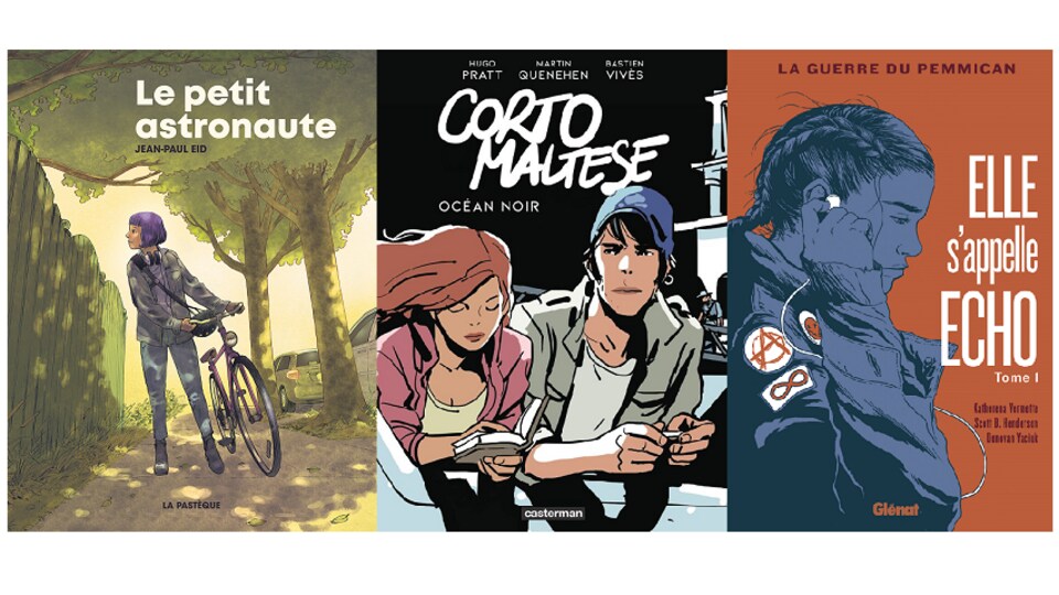 Trois bandes dessinées sélectionnées par notre chroniqueur Marc Fournier.