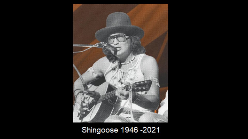 L'artiste Ojibway Shingoose, mort à Winnipeg le 12 janvier 2021.