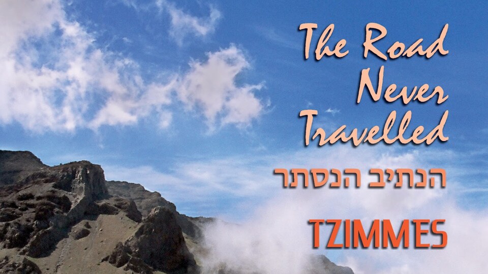 La pochette de l'album 'The Road Never Travelled' de la formation Tzimmes de Vancouver.