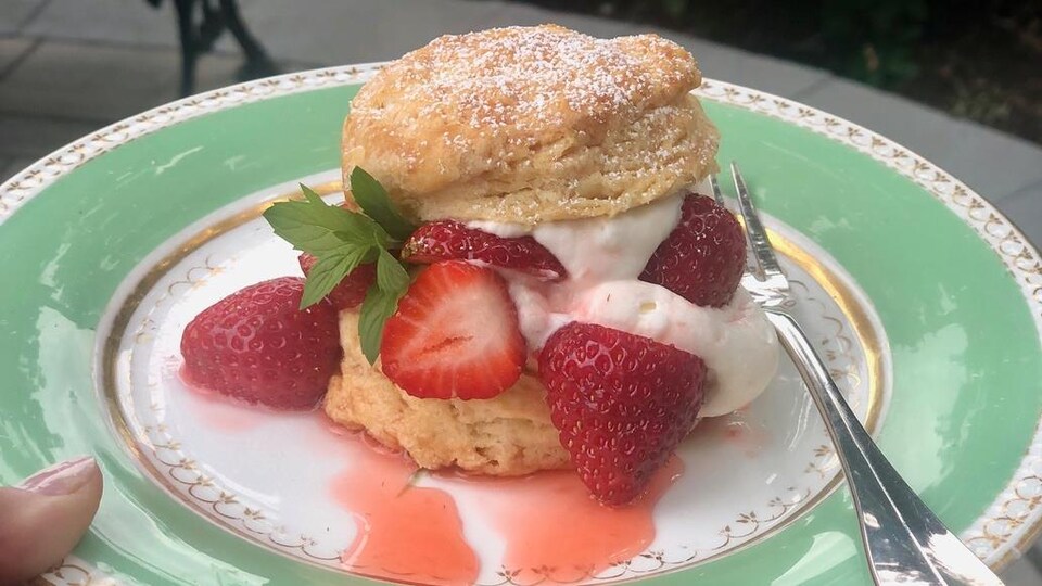 Un shortcake aux Fraises