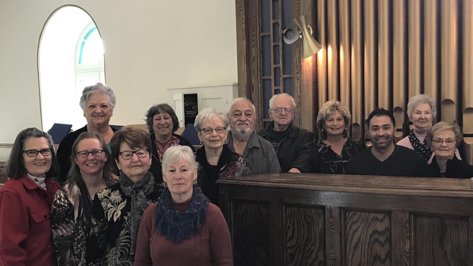 La chorale de la paroisse Saint-Jean-Baptiste de Nipissing Ouest participe au concours «Les choeurs du Nord» organisé par ICI Nord de l'Ontario