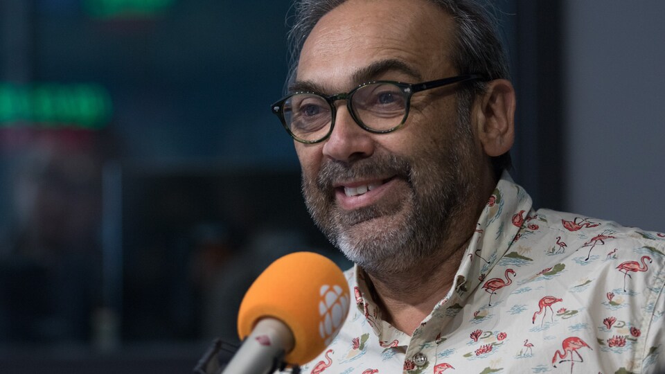 Christian Denis, en studio