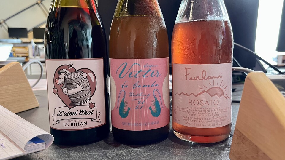 Trois vins rafraîchissants