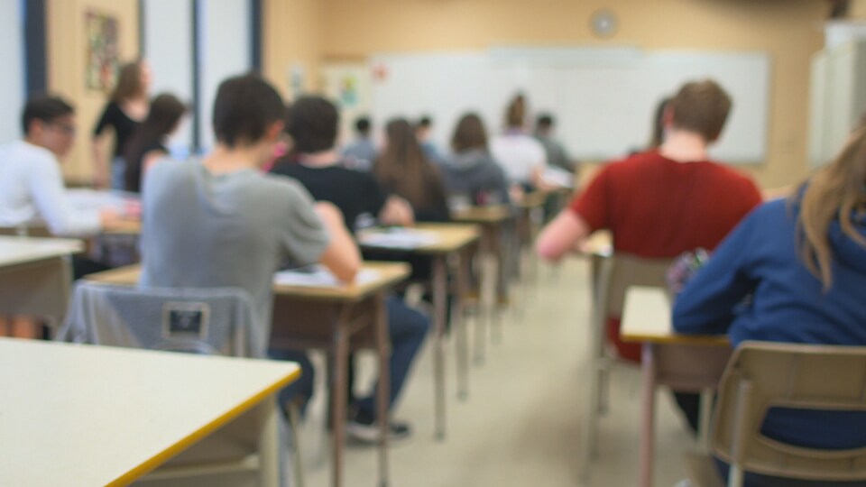 Classe d'une école secondaire