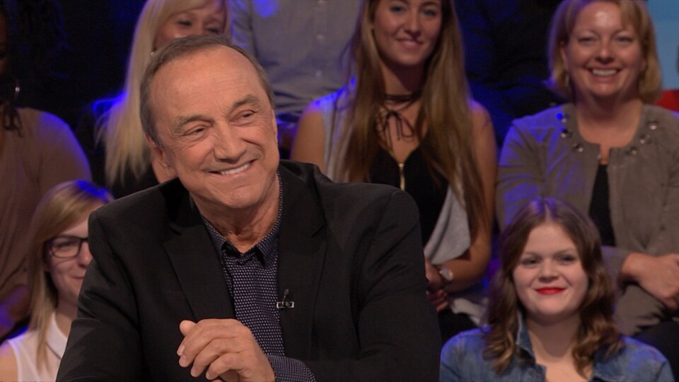 Claude Dubois sur le plateau de Tout le monde en parle.
